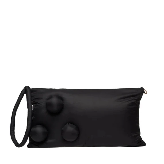 Pochette La Milanesa FLORIANA  in nylon nero