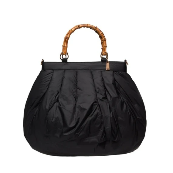 Borsa La Milanesa MARA in nylon nero - Taglia UNI - lamilanesa