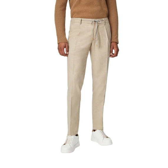 Pantalone Lubiam 8446 in cotone beige
