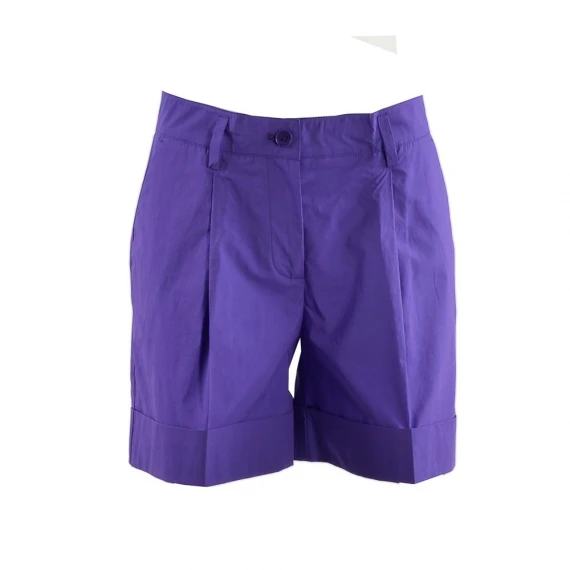 Short P.a.r.o.s.h. CANYOX23  in cotone viola - Taglia XS - p.a.r.o.s.h.