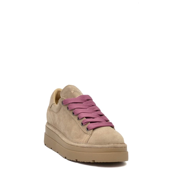 Sneakers Panchic P89 in camoscio nocciola