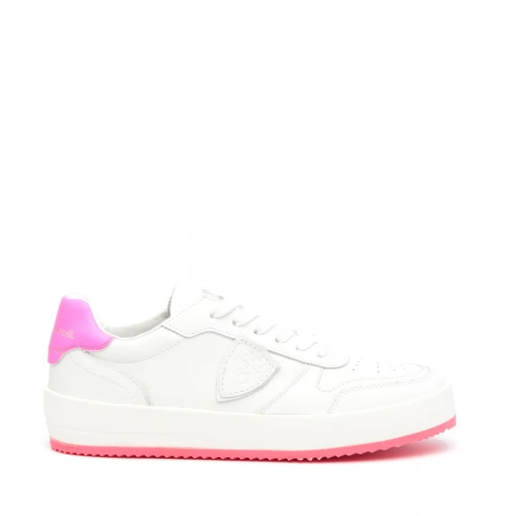 Sneakers Philippe Model VNLD in pelle bianco