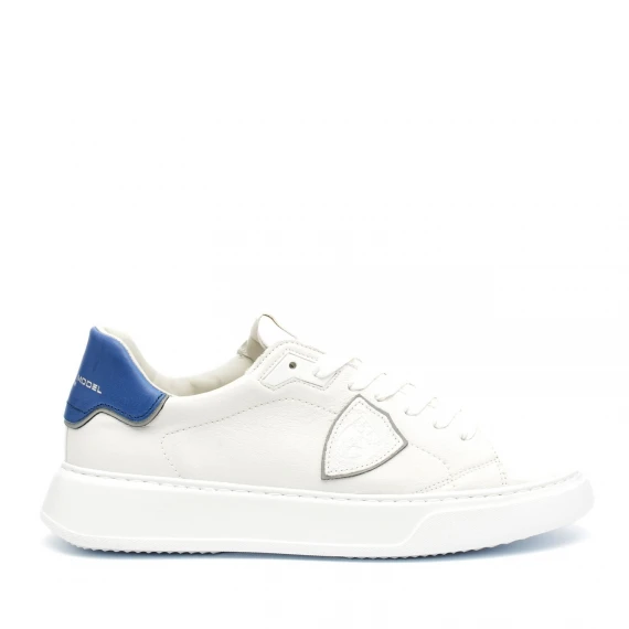 Sneakers Philippe Model TEMPLE in pelle bianco