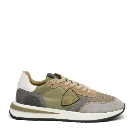 Sneakers Philippe Model TYLU in camoscio grigio