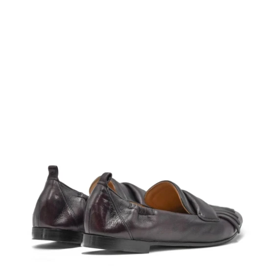 Mocassino Pomme d' Or 0523 in pelle bordeaux