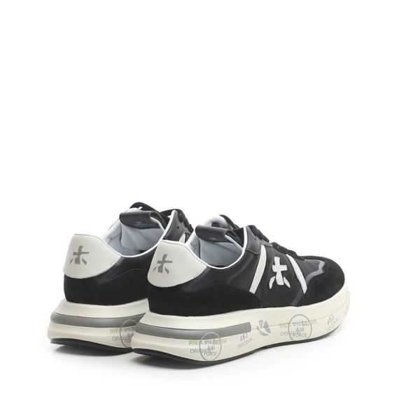 Sneakers Premiata CASSIE in tessuto nero