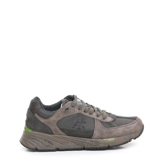 Sneakers Premiata MASE in camoscio tortora