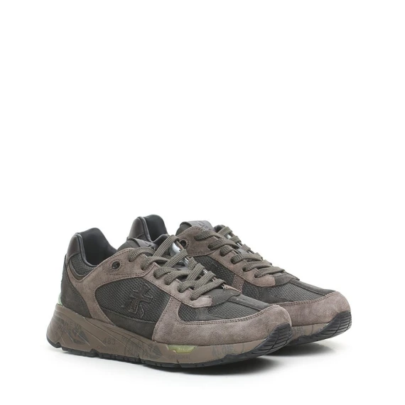 Sneakers Premiata MASE in camoscio tortora