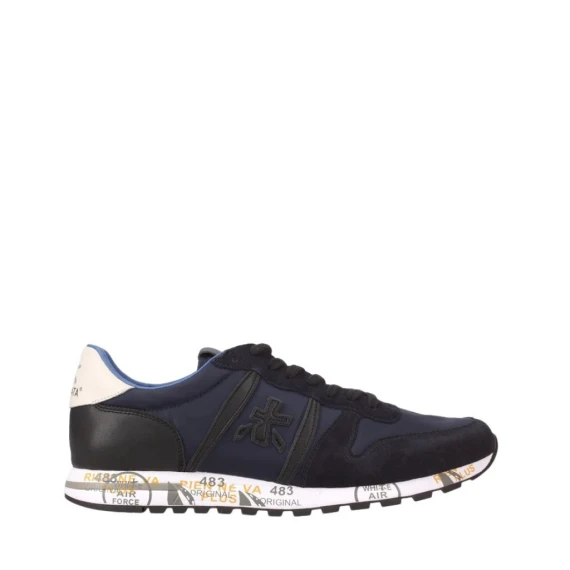 Sneakers Premiata ERIC in camoscio blu