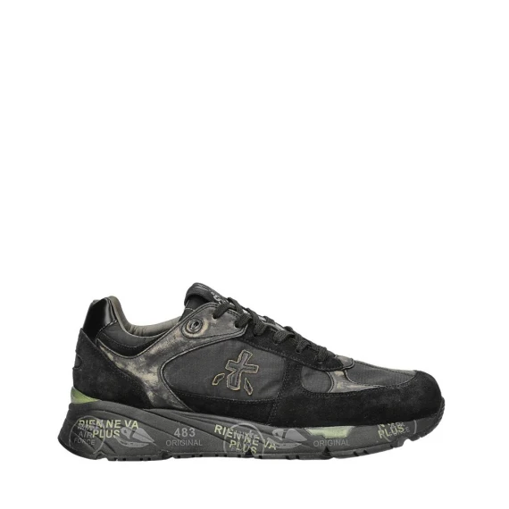 Sneakers Premiata MASE in camoscio nero