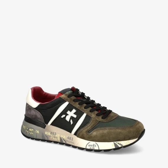 Sneakers Premiata LANDER  in camoscio marrone