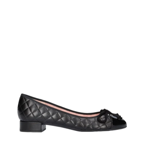 Ballerina Pretty Ballerinas 51707  in pelle nero - Taglia 35 - prettyballerinas