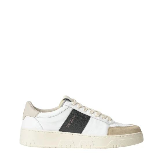 Sneakers Saint Sneakers SAIL  in pelle bianco e nero