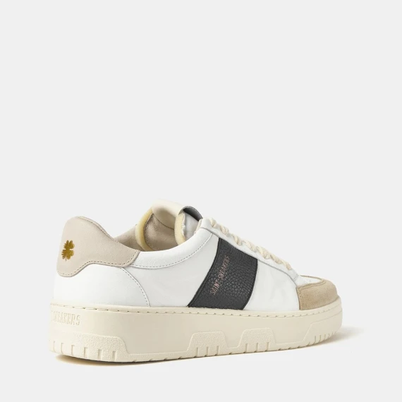 Sneakers Saint Sneakers SAIL  in pelle bianco e nero