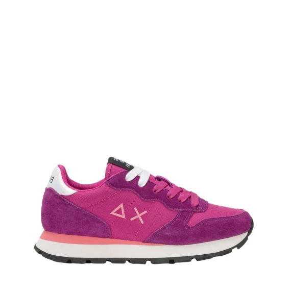 Sneakers Sun68 Z44101 in camoscio fucsia