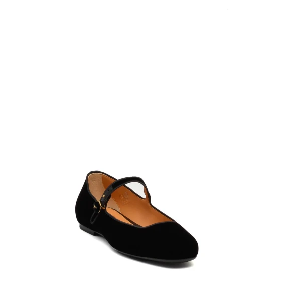 Ballerina Tod's in velluto nero