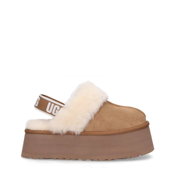 Ciabatta Ugg FUNKETTE in camoscio nocciola