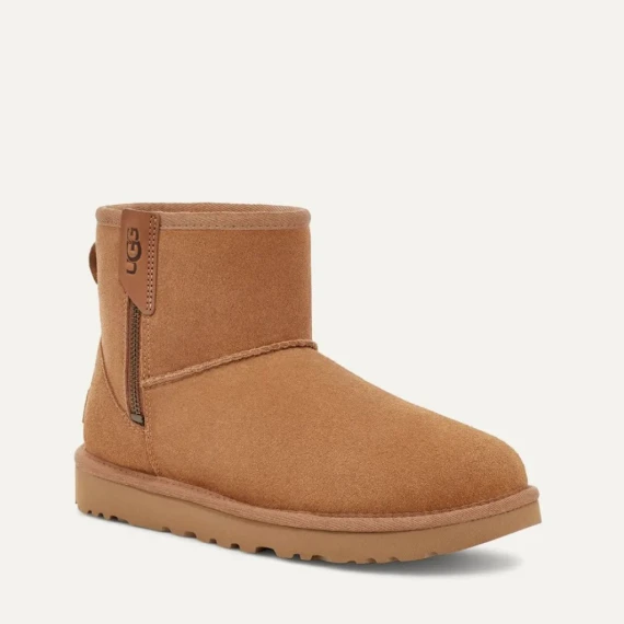 Stivaletto Ugg MINI BAILEY in camoscio nocciola