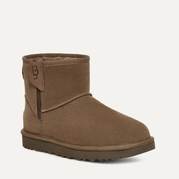 Stivaletto Ugg MINI BAILEY in camoscio color fango