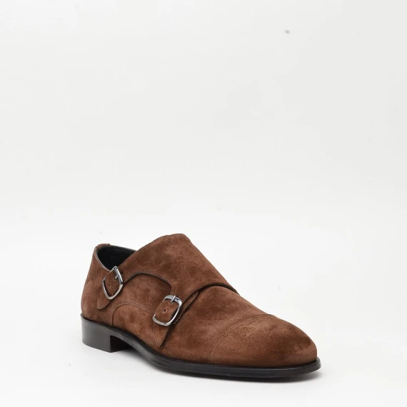 Scarpa classica Wilton 1076 in camoscio marrone
