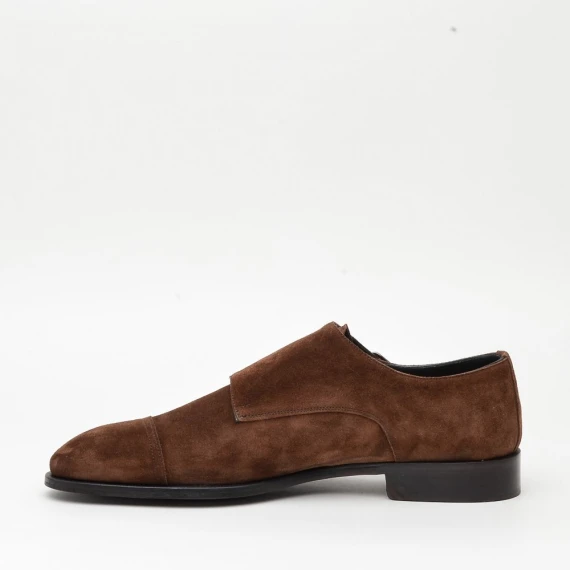 Scarpa classica Wilton 1076 in camoscio marrone