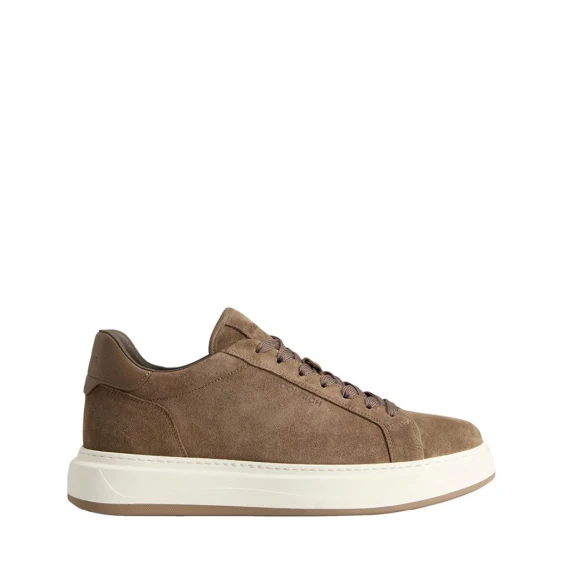 Sneakers Woolrich ARROW  in camoscio taupe