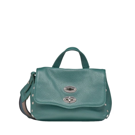 Postina Zanellato DAILY GIORNO BABY in pelle verde