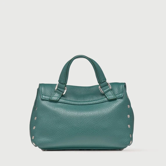 Borsa Zanellato POSTINA DAILY GIORNO S  in pelle verde