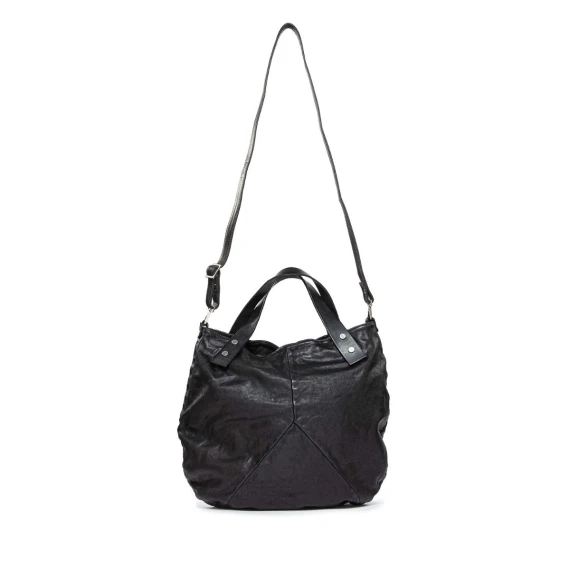 shopper PATRIZIA in pelle nera