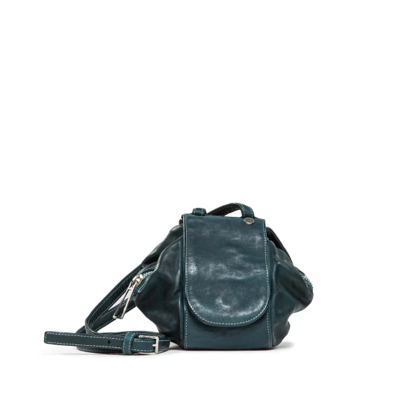 secchiello BICE in pelle blu