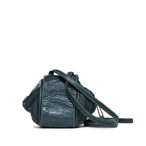 secchiello BICE in pelle blu