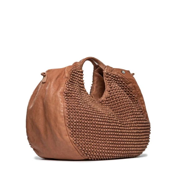 shopper SUSANNA in pelle nude