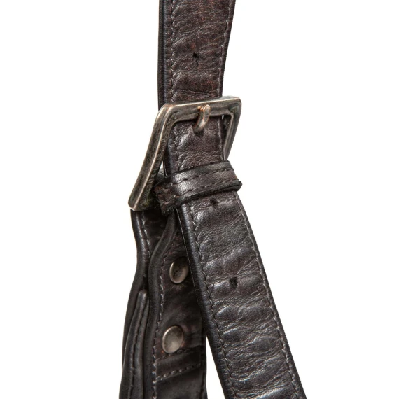 monospalla ARTU in pelle nera