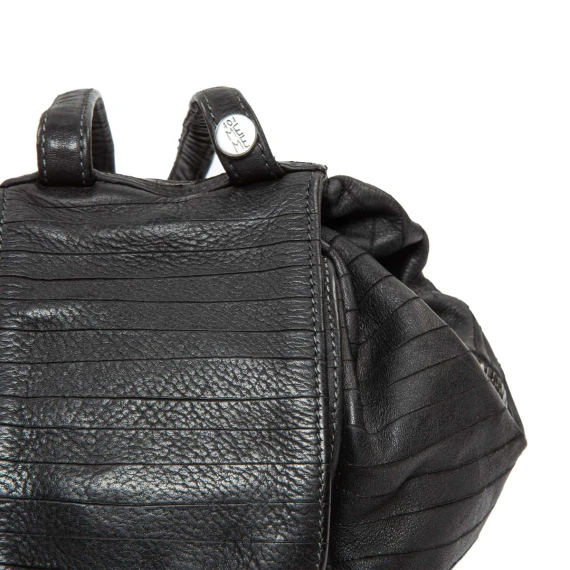 tracolla BICE ARPA in pelle nera