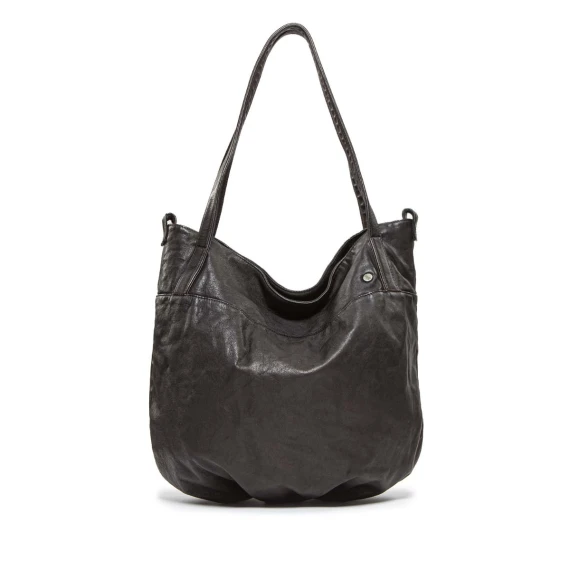 shopper MIRIAM in pelle nera