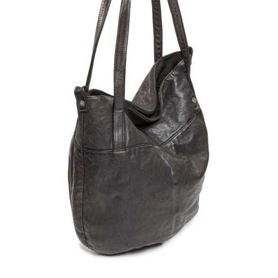 shopper MIRIAM in pelle nera