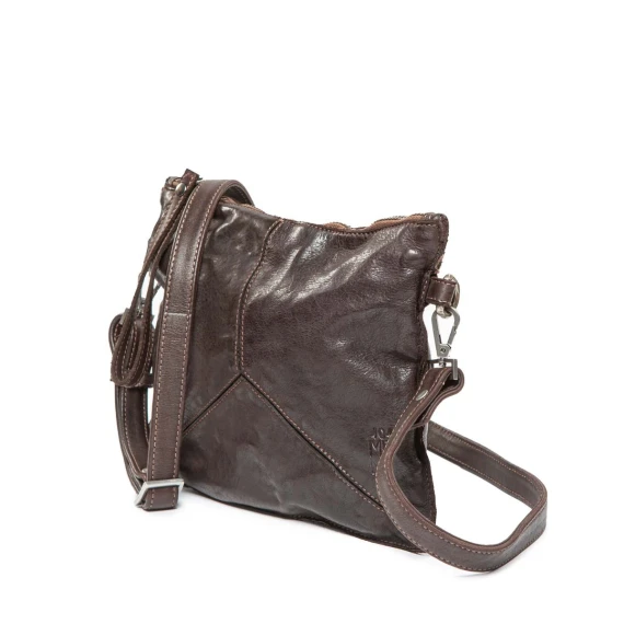 tracolla TRILLY in pelle testa di moro