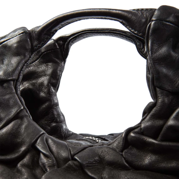 shopper SISSY in pelle nera