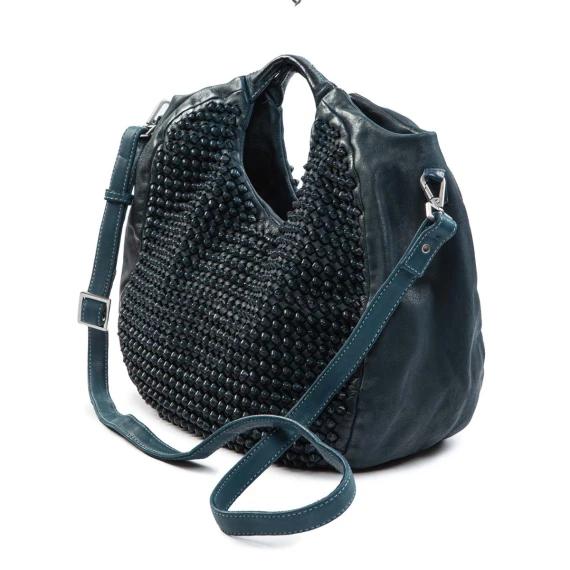 shopper SUSY in pelle pavone