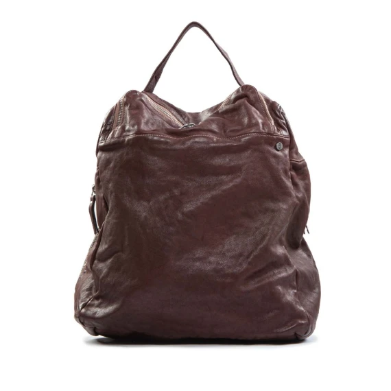 zaino TIZIANO in pelle marrone