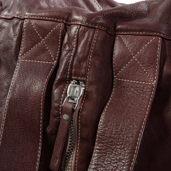 zaino TIZIANO in pelle marrone