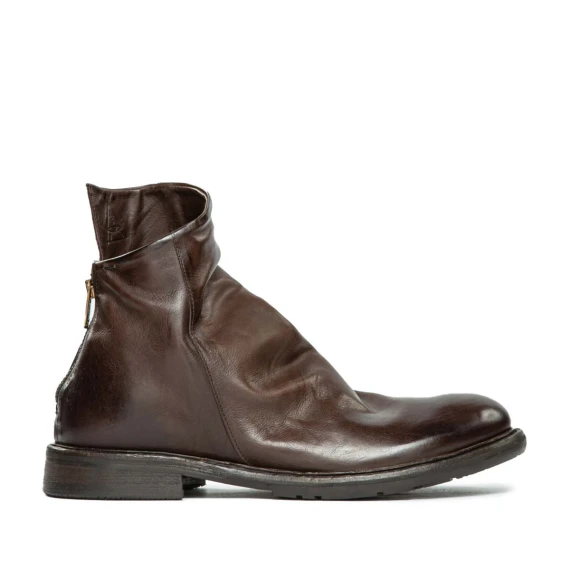 biker ROGER in pelle marrone