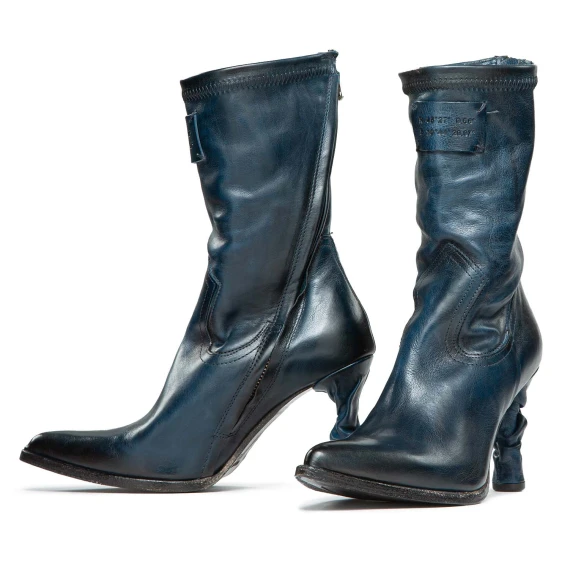 tronchetti FRIDA in pelle blu