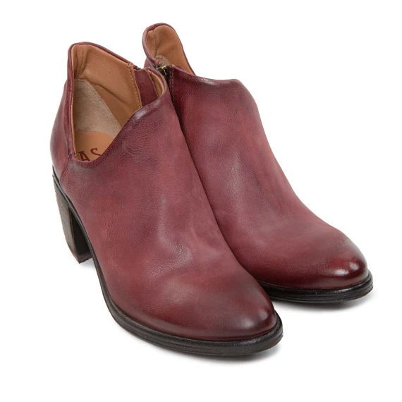 accollato RITHM in pelle rosso madera