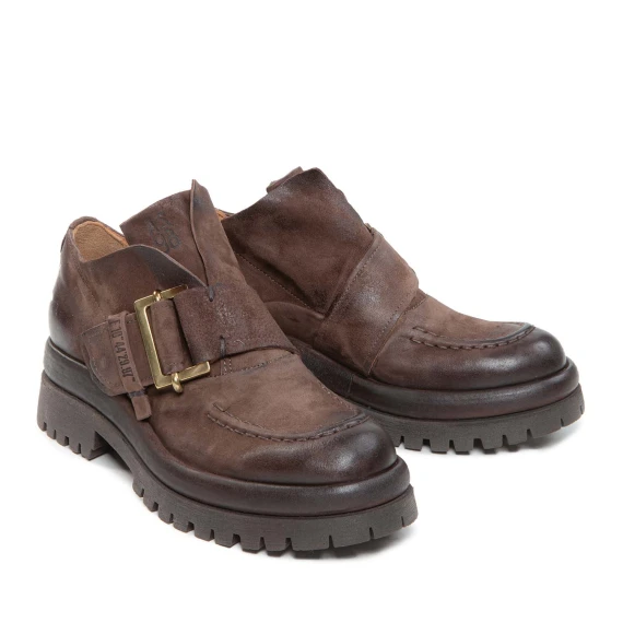 slipon DIBLA in pelle ebano