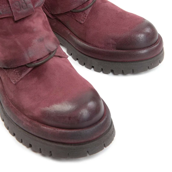 biker DIBLA in pelle madera