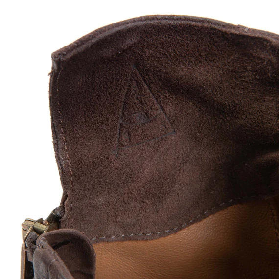 biker ROGER in camoscio ebano