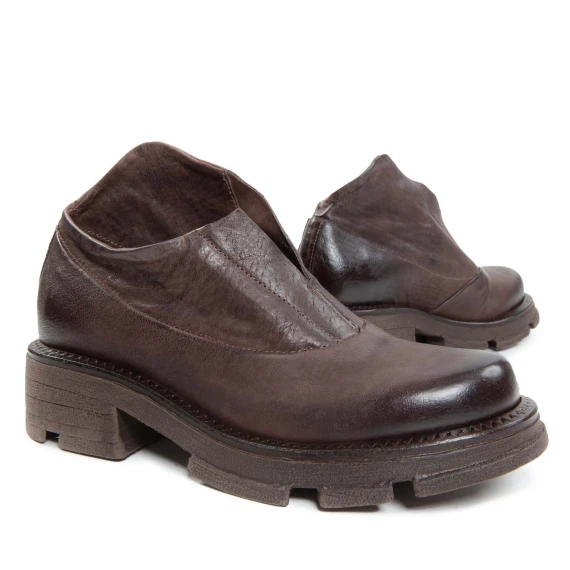 slipon LANE in pelle ebano