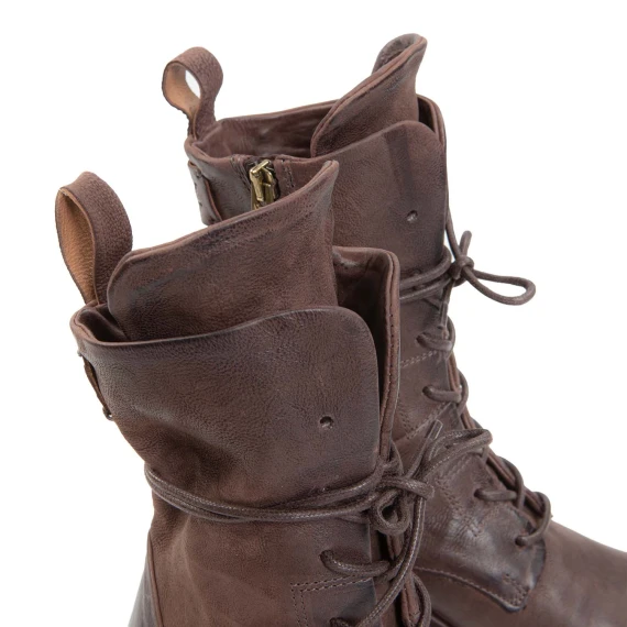 anfibi EASY in pelle ebano