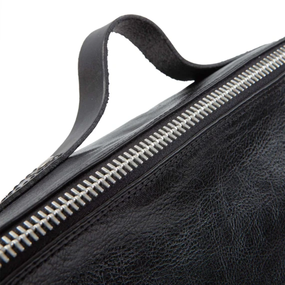 cartella FIRM in pelle nera